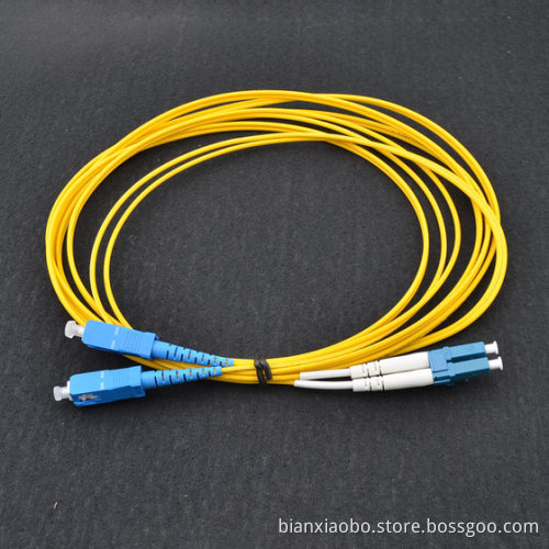 SC-LC Fiber Optic Patch Cord G652D SM/MM Simplex/Duplex